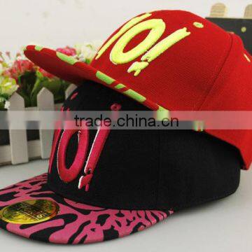 Fashion Lovely YO! Embroidery Design Boys Girls Summer Sun Hats photo-2