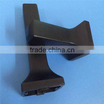 Brushed black Anodizing oem aluminium die cast part