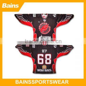 cheap custom sublimation inline hockey jersey/ice hockey goalie jerseys/custom ice hockey jersey