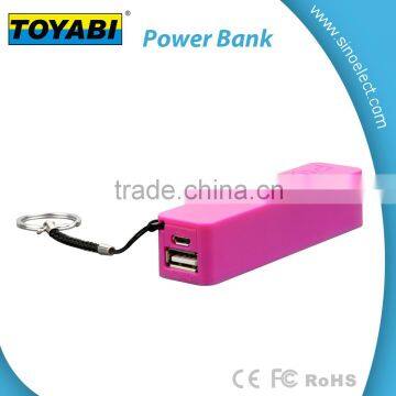 Power Bank Portable Battery Charger w/ Micro USB Cable 2000mAh