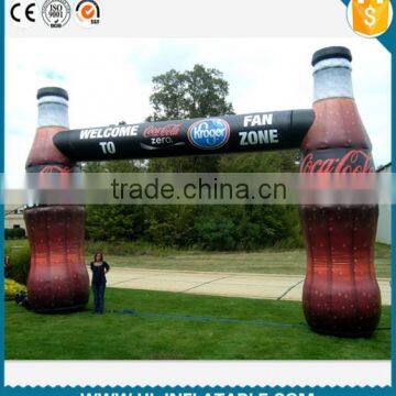 inflatable advertising coco cola bottle arch