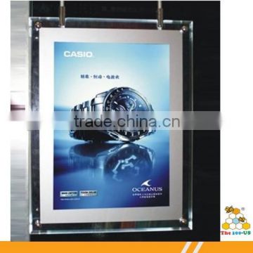 led backlit acrylic crystal light box