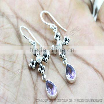 Pearl Earrings Cheap,amethyst Earrings Antique,wholesale Silver Costume Jewelry photo-3