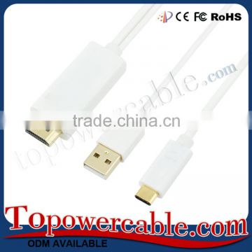 China TOP Ten Brand Manufacturer Direct Sell White HDMI Cables