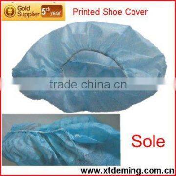 Disposable Non-woven Overshoe with Elastic on the Opening