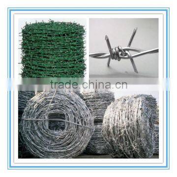 High Quality Galvanized Barbed Wire/PVC Coated Barbed Wire