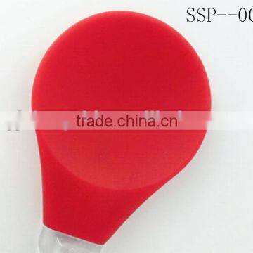 2016 Hot Sale High Quality Food Grade Colorful Silicone Solid Spoon Cooking Utensils