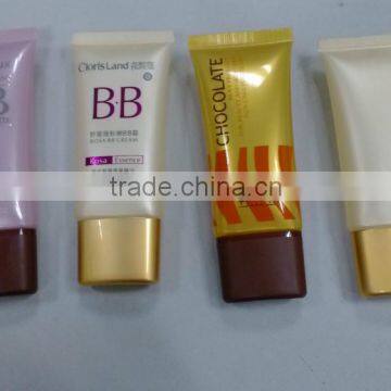 Plastic Packaging Oval Cosmetic Make up bb Cream Tube Silvery Cap photo-4