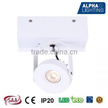 Light exhibition 8w led flush mount ceiling downlight , spot lamp