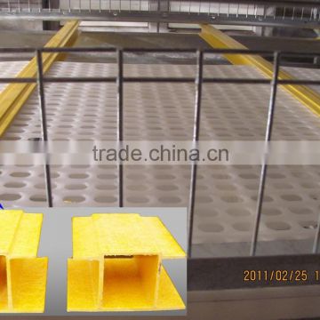 fiberglass beam for poultry floor support, rot proof, strong and durable