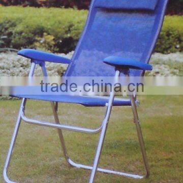 Aluminum folding lounge camping chair