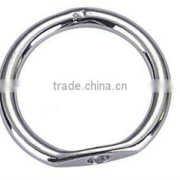 China Manufacturer Metal galvanized welded round ring 3*25mm in handle bag