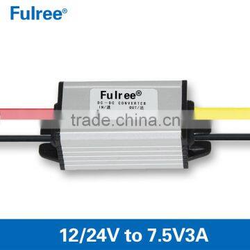 dc-dc step down module 12v24v10.5-40v to 7.5v3a22.5w car power supply, 24v to 7.5v dc dc converter
