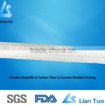 high quality graphite ptfe packing, teflon gland packing