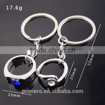 Cheap Couple Keychain Ring Keyring Romantic Creative Key Chain (Can Custom Necklace) photo-3