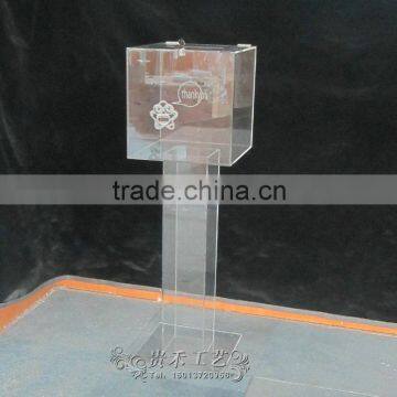 2016 Transparent Standing Donation Boxes for Sale photo-5