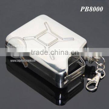 5oz Stainless Steel Portable Kettle Five Ounce Oilcan Keychain 150ML Metal Travel Wine Pot Hip Flask photo-6