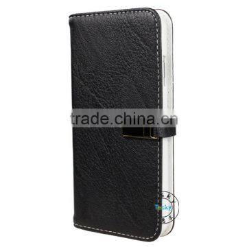 leather fashion cover case for iphone 6, for iphone 6 slim wallet case