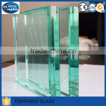 2016 hot sell customized size clear tempered glass for sale                        
                                                Quality Choice