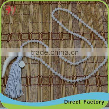 Fashion New Styles Natural Jade Stone Necklace Beaded Necklaces and Chain for Women