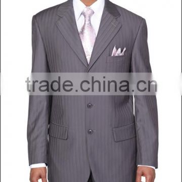 Gray Color Upscale Men Church Suit