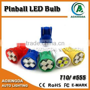 Wedge T10 555 6.3V Pinball Led Lamp White photo-5