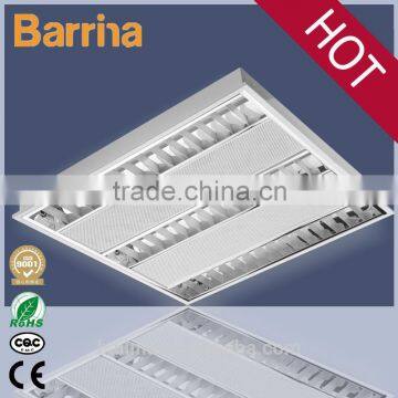 High quality office matte LED ceiling grille light with T5 tube