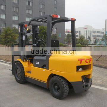 china supplier 3 ton blue diesel forklift for sale mini truck made in china