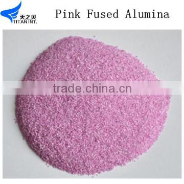 Ceramics 2014 wholesale Pink Fused Alumina for Abrasives and Refractory