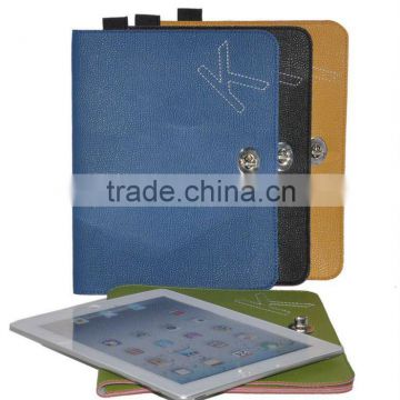 New design PU leather cover for Ipad 2 and Ipad 3