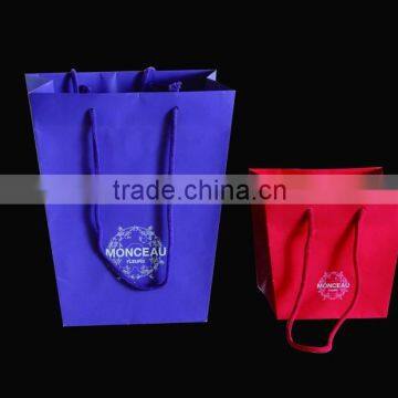 Paper gift flower packaging Trapezoidal carry bag