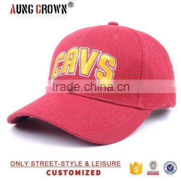 popular cotton cap baseball,red cotton cap baseball