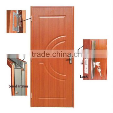 Melamine interior Door,mdf/hdf interior door with melamine finish