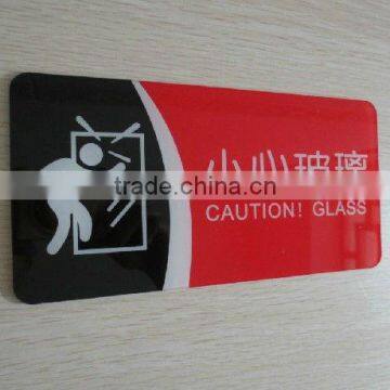 clear acrylic notice board with high quality