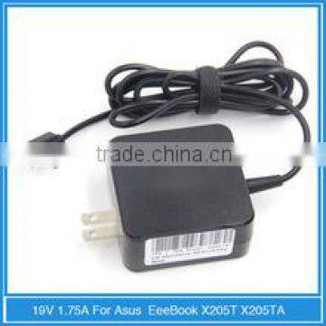 Top sale 19V 1.75A 45W ac dc adapter power adapter for ASUS Eeebook X205T X205TA