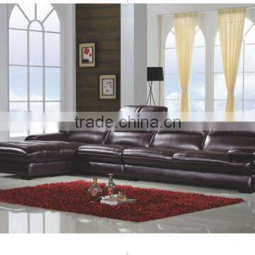 favorites luxury living room furniture / luxury leather sofa 2125#