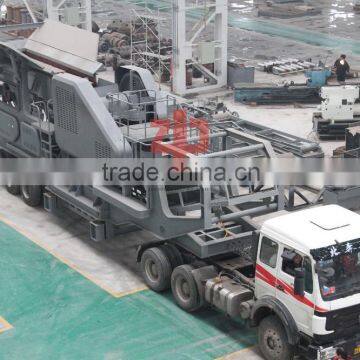 ZD1349E912 Wheel Mobile Crushing Station
