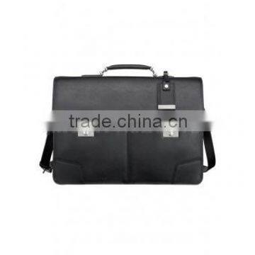 Large Flat Leather Briefcase AP-5004