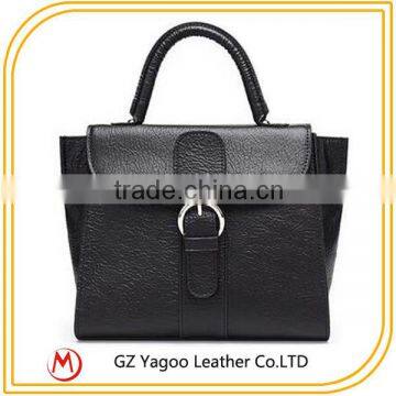 2016 Latest Cheap Lack Lady Leather Handbag for Women From Guangzhou Bag Factory photo-4