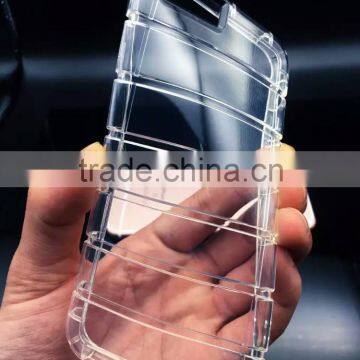 Transparent Clear Silicone Slim Gel TPU Case and Screen Protector for IPhone 6S Plus photo-6