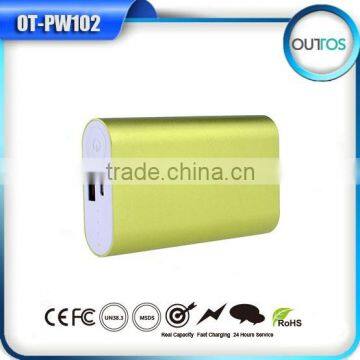 Hot selling universal mobile phone 5200mah power bank with led indicator