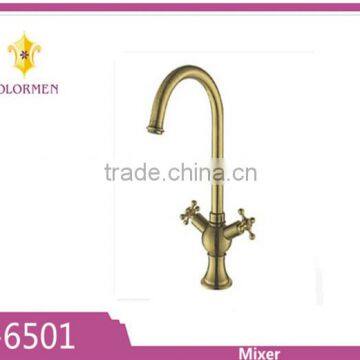 High quality copper kitchen sink mixer tap,bronze