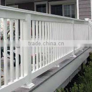 Curved PVC Stairs pvc stairs handrail aluminum handrail in guangzhou factory