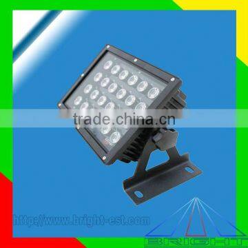 RGB 24w DMX512 LED Floodlight, full color flood lamp