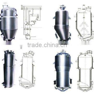 Straight conical extraction tank