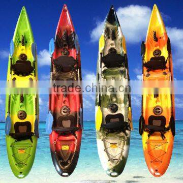 double sea kayak / foot pedal kayak / kayak 2 person