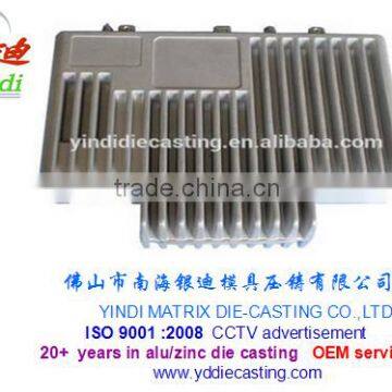 Aluminum telecommunication splitter parts die castings