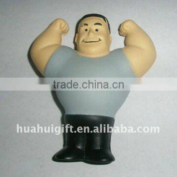 muscle man stress ball