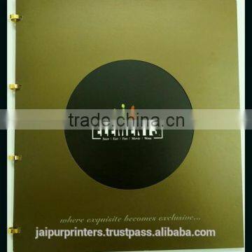 Elegant Luxury Uniqure Commercial Brochure Printing