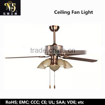 European Style Modern Ceiling Fan With Light photo-4